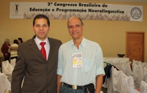 Congresso de PNL - Michel Soares e o Trainer Mario Jorge